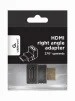 Адаптер Cablexpert HDMI - HDMI, M/F, Г-подібний, чорний (A-HDMI270-FML) пакет - 4